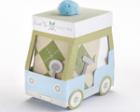 "Sweet Tee" Three Piece Golf Layette Set with "Gift and Go" Golf Cart Packaging baby favors